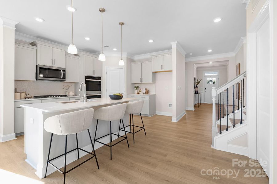 Furnished interior view inside a new home in Sylvan Creek, Denver (Image 9).