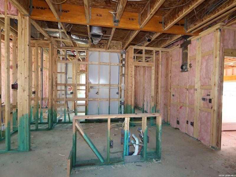 In-progress construction of a new home in Agave, San Antonio, TX (Image 28).