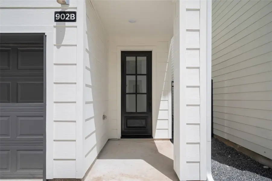 Exterior details and patio area of a home in , Houston (Image 3).