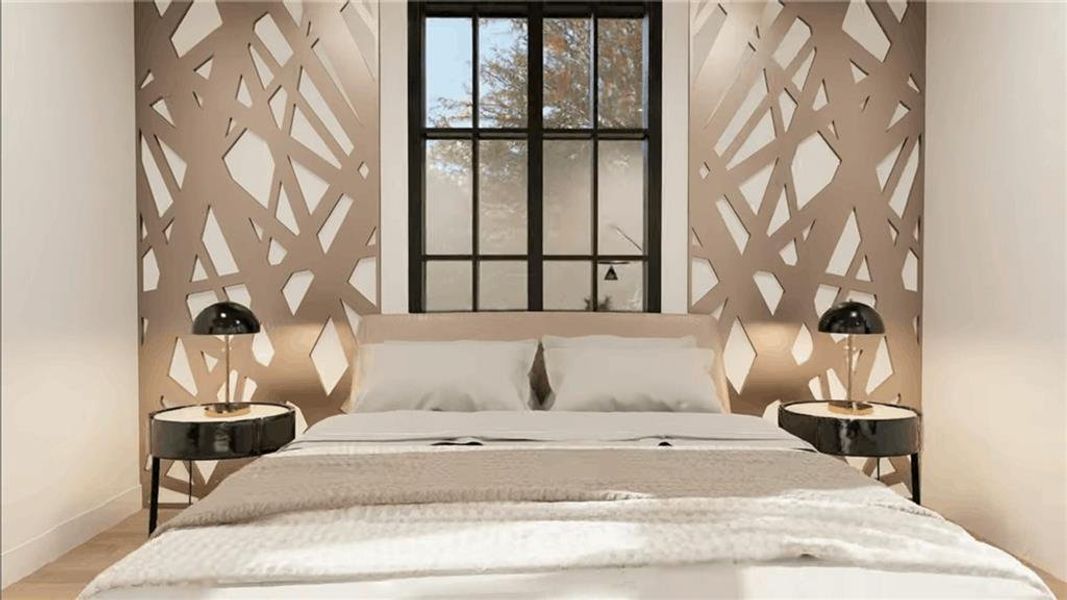 Furnished interior view inside a new home in , Fairburn (Image 22).