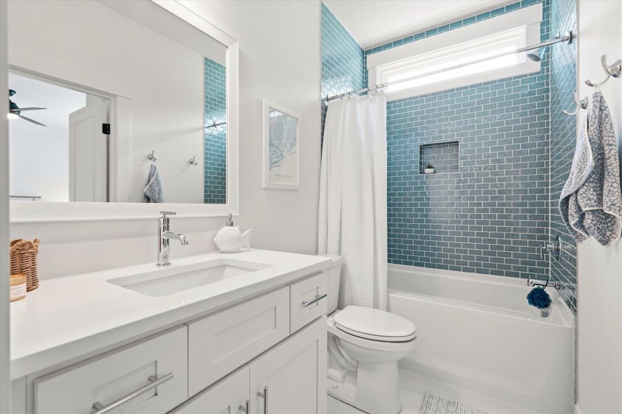 Furnished interior view inside a new home in , Mount Pleasant (Image 12).
