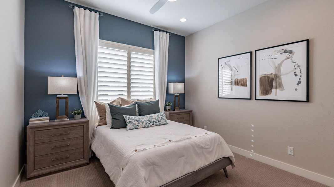 Representative furnished interior of a home built from the Jade by DRB Homes in Hacienda at Estrella, Goodyear (Image 7).