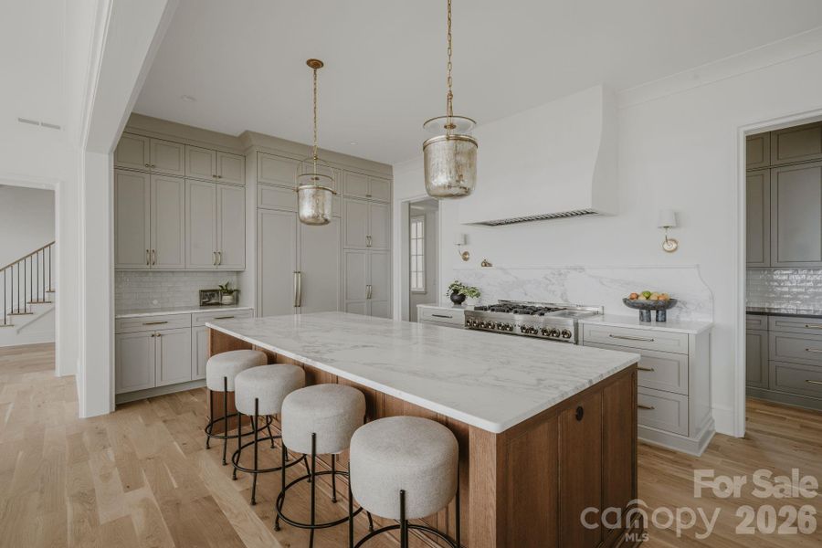 Furnished interior view inside a new home in , Denver (Image 39).