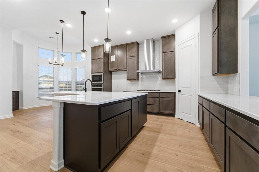 Furnished interior view inside a new home in Green Meadows, Celina (Image 5).
