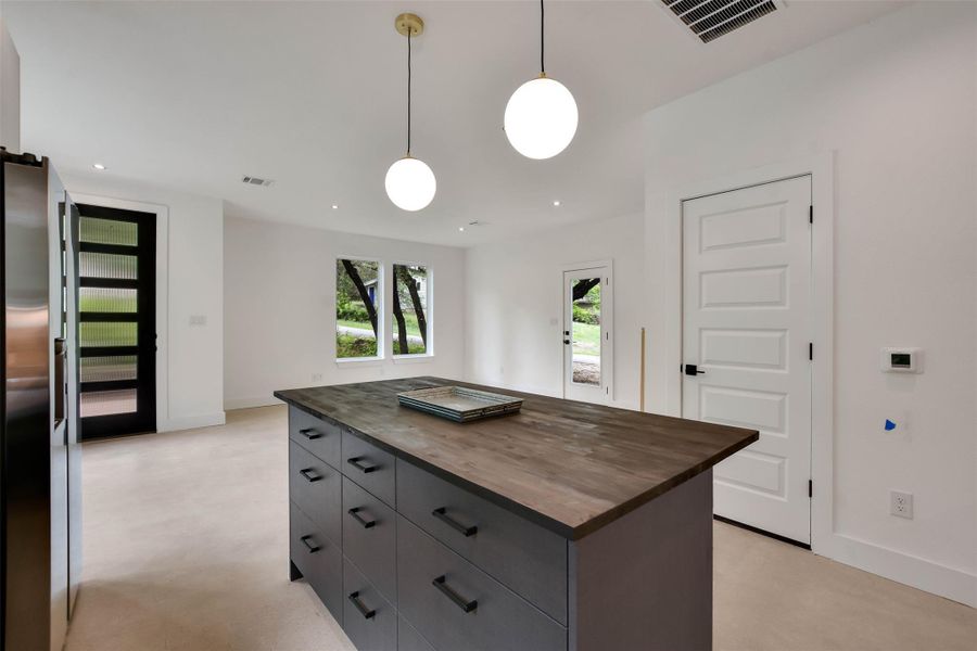 Furnished interior view inside a new home in , Leander (Image 4).