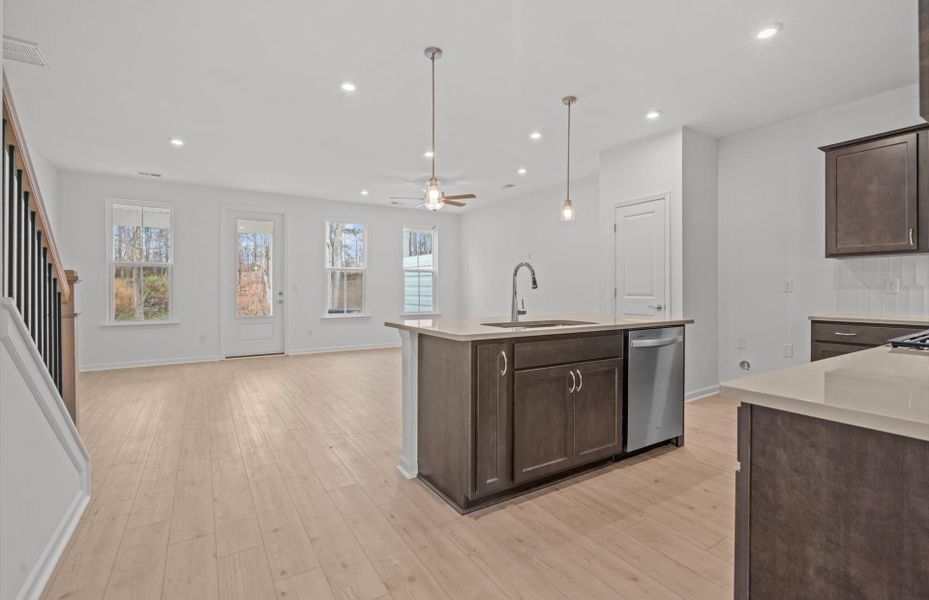 Furnished interior view inside a new home in Alston Park, Greenville (Image 12).