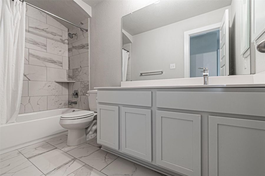 Furnished interior view inside a new home in Marvida, Cypress (Image 8). Furnished interior view inside a new home in Marvida, Cypress (Image 8).