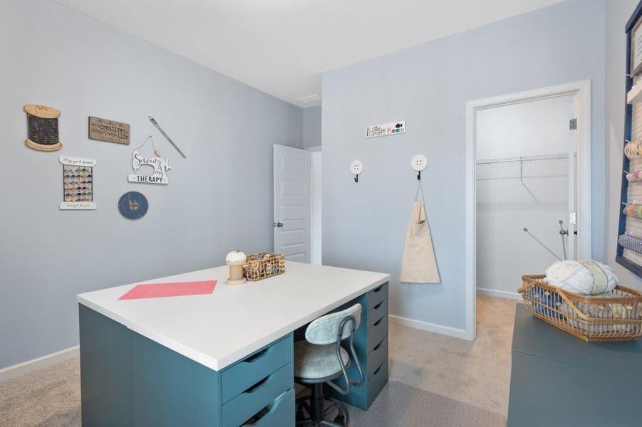 Furnished interior view inside a new home in Jones Ridge, Dallas (Image 20). Furnished interior view inside a new home in Jones Ridge, Dallas (Image 20).