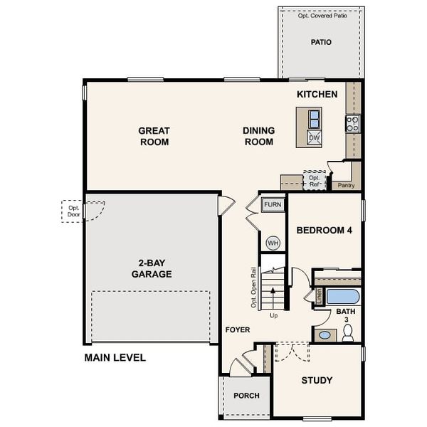 Image 4 representing the Vail | Residence 39208 by Century Communities in Morgan Hill, Erie, CO.