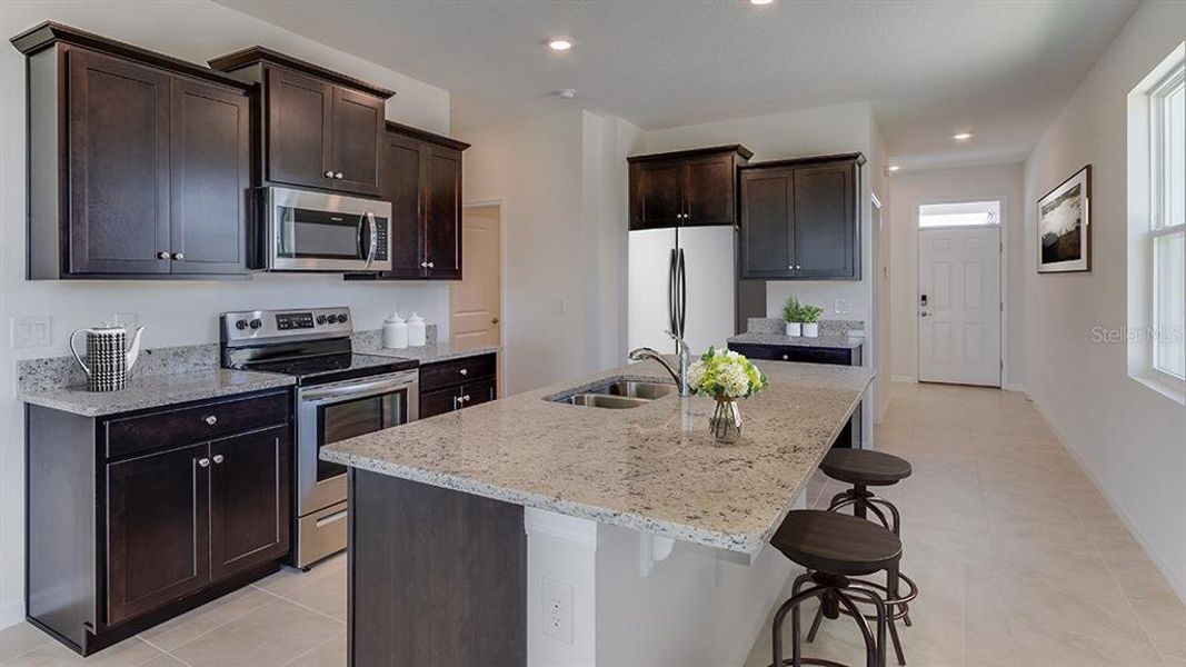 Furnished interior view inside a new home in Twisted Oaks, Wildwood (Image 5).