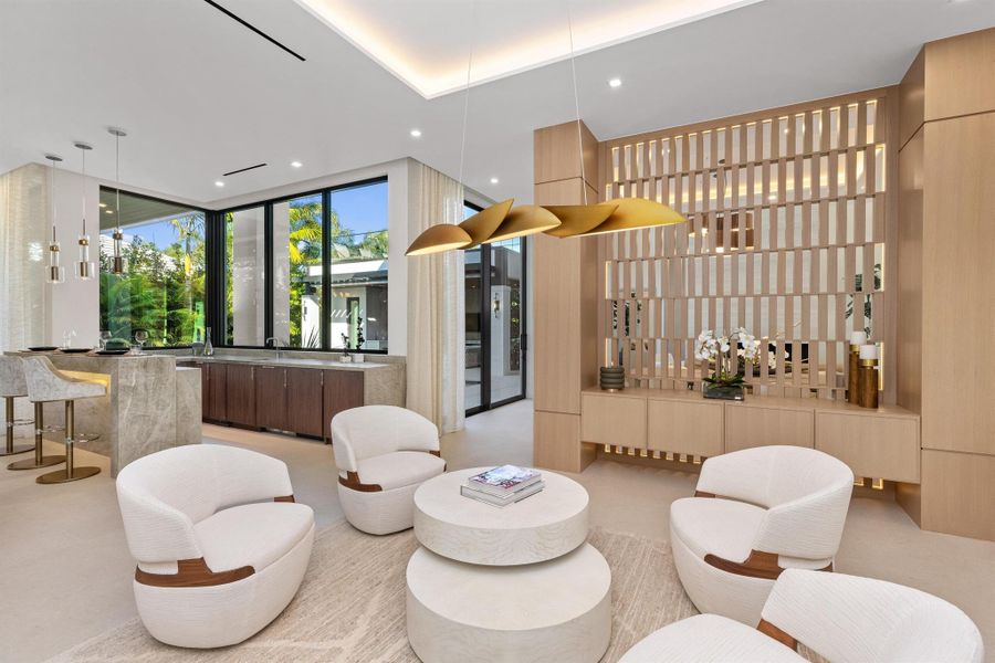 Furnished interior view inside a new home in , Boca Raton (Image 37). Furnished interior view inside a new home in , Boca Raton (Image 37).