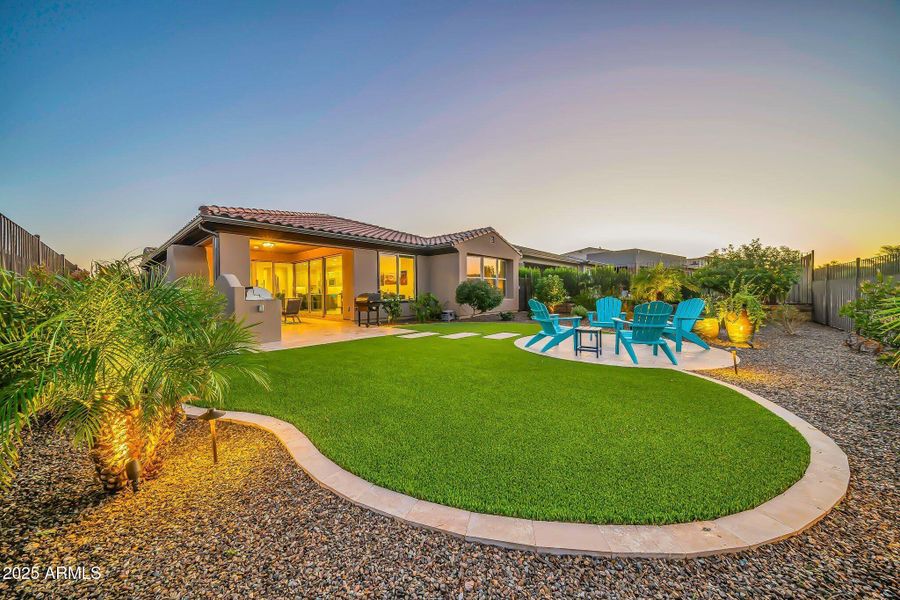 Upgraded Landscape Lighting