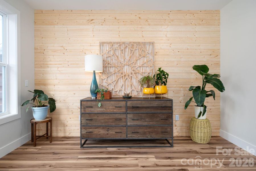 Wooden Accent Wall