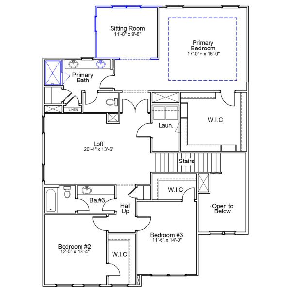 2D floor plan layout of this home in Arcadia, Myrtle Beach, SC (Image 4).