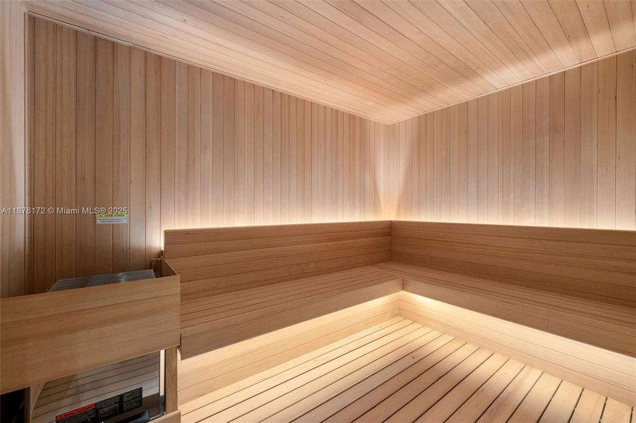 Furnished interior view inside a new home in , Miami (Image 31).