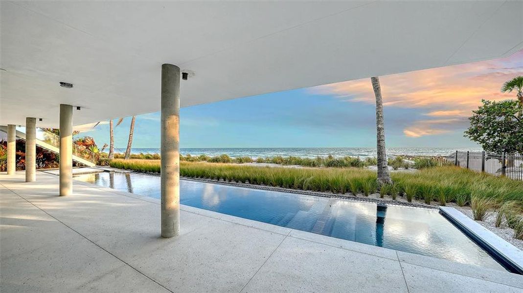 Exterior details and patio area of a home in , Longboat Key (Image 25).