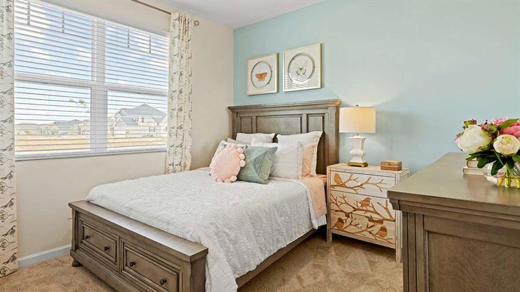 Furnished interior view inside a new home in The Preserve at Agricultural Village, Perry (Image 24). Furnished interior view inside a new home in The Preserve at Agricultural Village, Perry (Image 24).