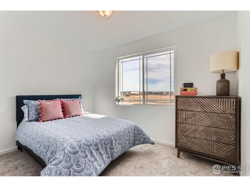 Furnished interior view inside a new home in Hidden Creek, Frederick (Image 38). Furnished interior view inside a new home in Hidden Creek, Frederick (Image 38).