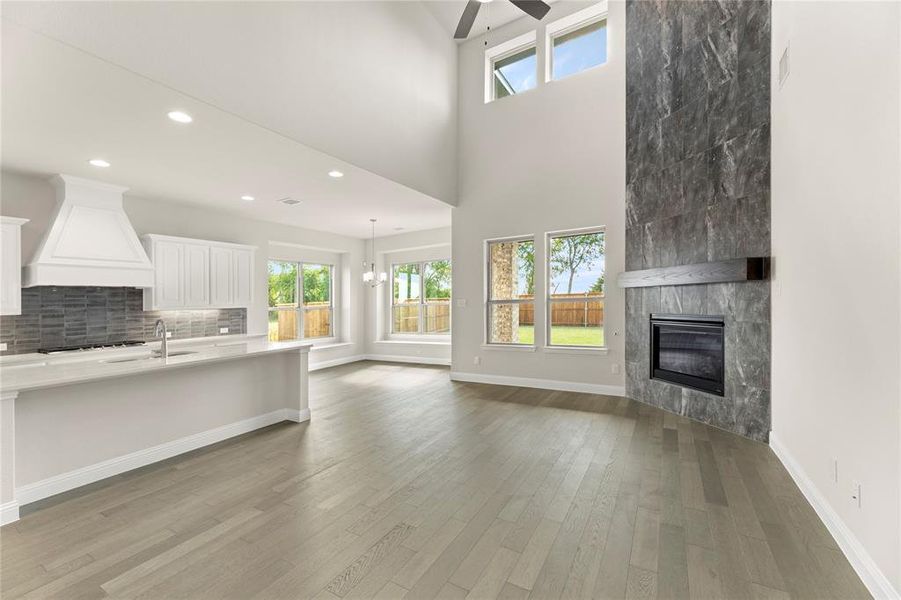 Furnished interior view inside a new home in River Ranch, Van Alstyne (Image 10).