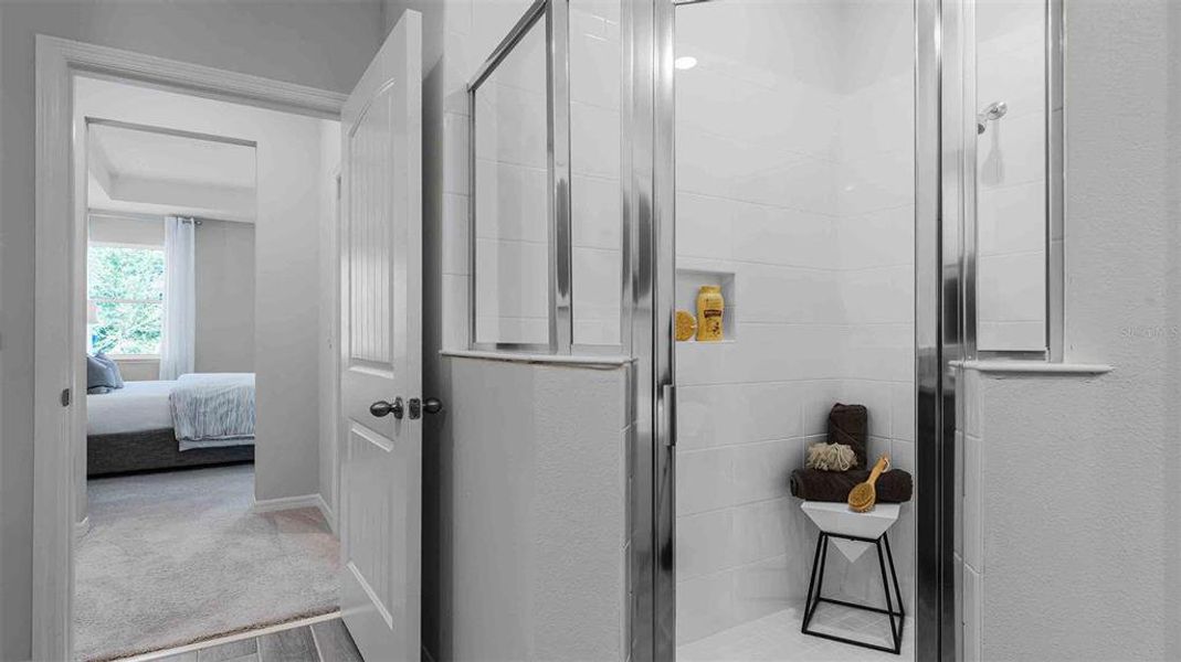 Furnished interior view inside a new home in Wynwood, Ocoee (Image 18). Furnished interior view inside a new home in Wynwood, Ocoee (Image 18).