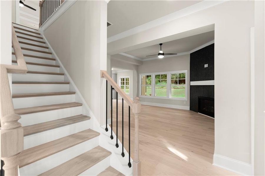 Spacious, unfurnished interior of a new home in , Covington (Image 30).