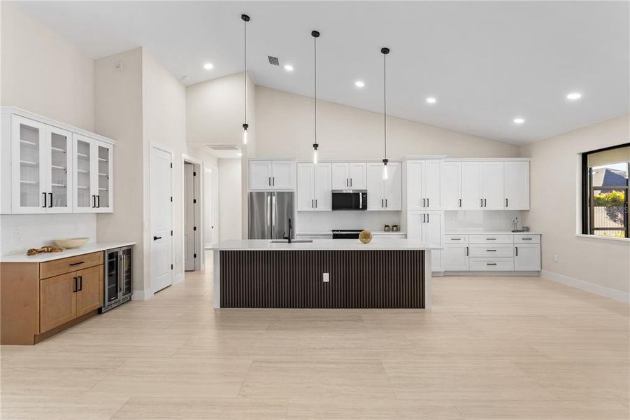 Furnished interior view inside a new home in , Cape Coral (Image 5).