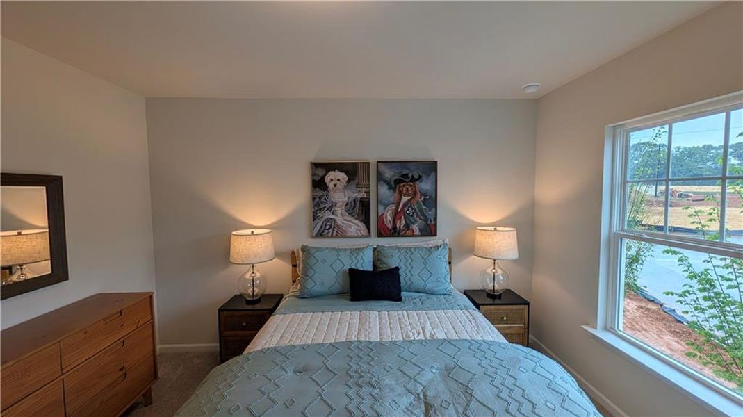 Furnished interior view inside a new home in Owen Preserve, Canton (Image 15).