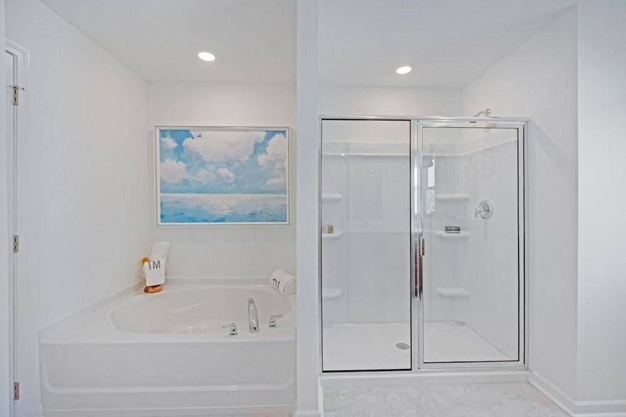 Furnished interior view inside a new home in Heritage River, Euharlee (Image 18).