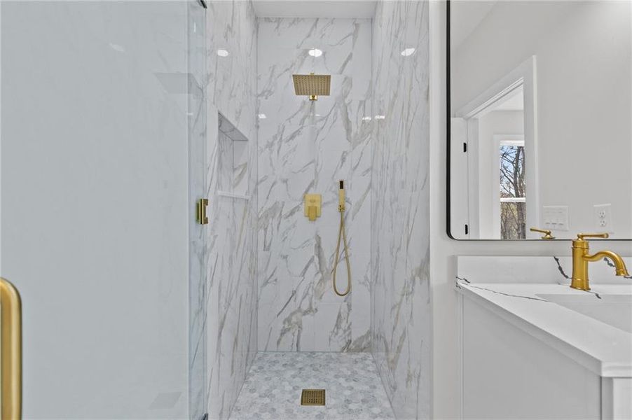 Furnished interior view inside a new home in , Loganville (Image 18).