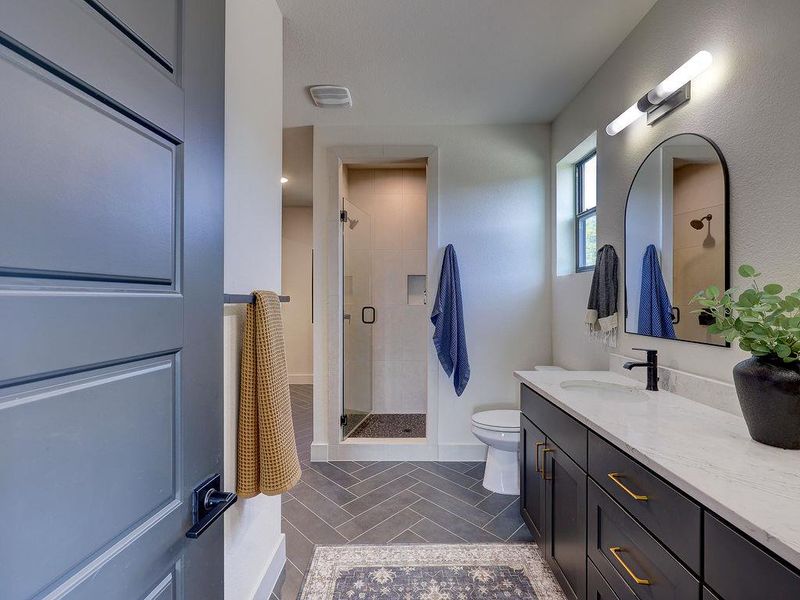 Furnished interior view inside a new home in , Bertram (Image 16).