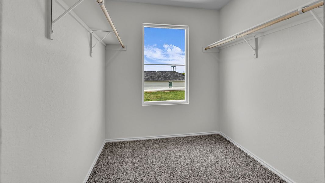 Representative unfurnished interior of a home built from the The Franklin by D.R. Horton in Spring Valley, New Braunfels (Image 26).