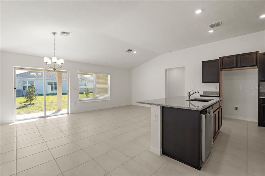 Furnished interior view inside a new home in , Lake Wales (Image 9).