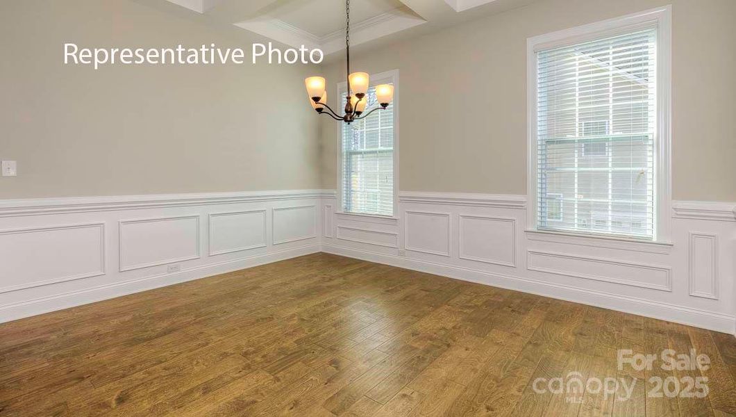 Spacious, unfurnished interior of a new home in Sanctuary at Southgate, Indian Trail (Image 18).