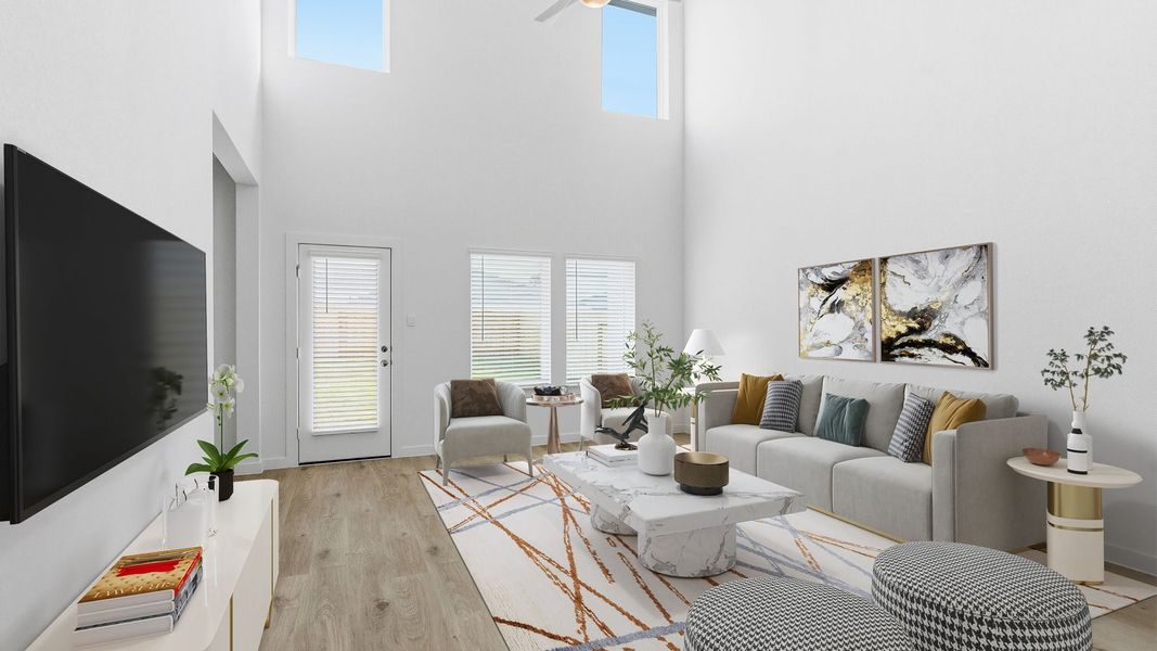 Furnished interior view inside a new home in Sorrento, Richmond (Image 7).