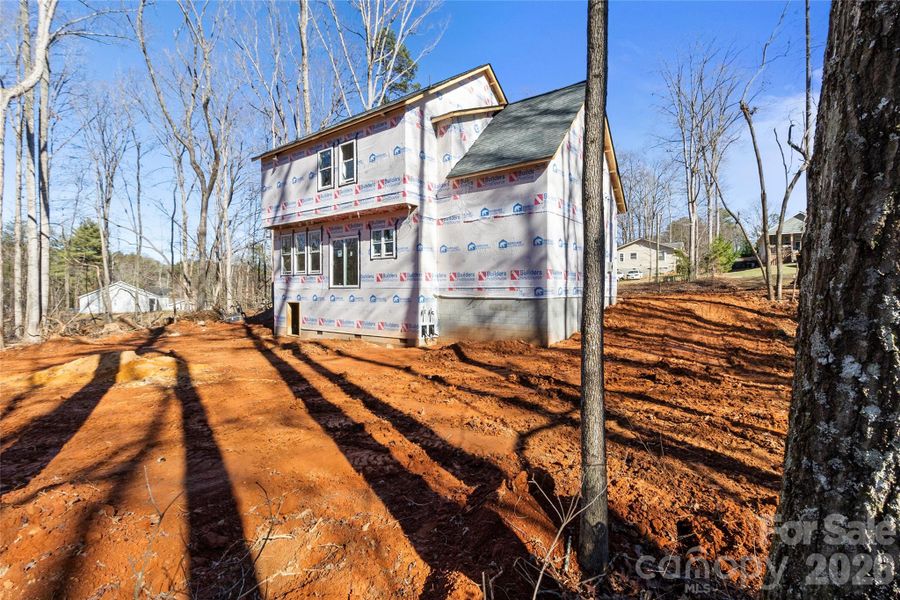 In-progress construction of a new home in , Denver, NC (Image 5).