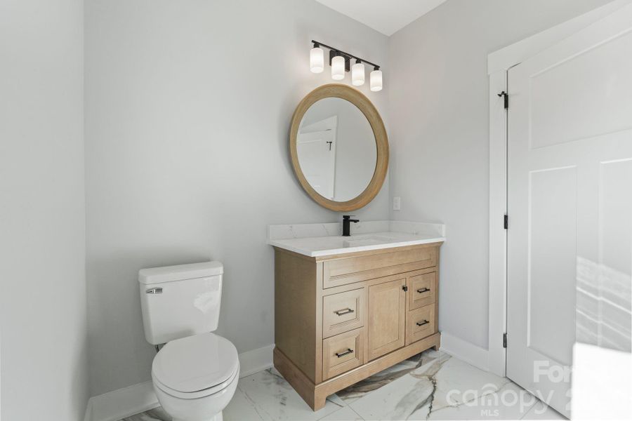 Furnished interior view inside a new home in , Hickory (Image 12).