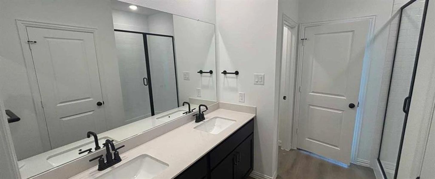 Primary Bathroom Construction Progress featuring the Oxford Collection