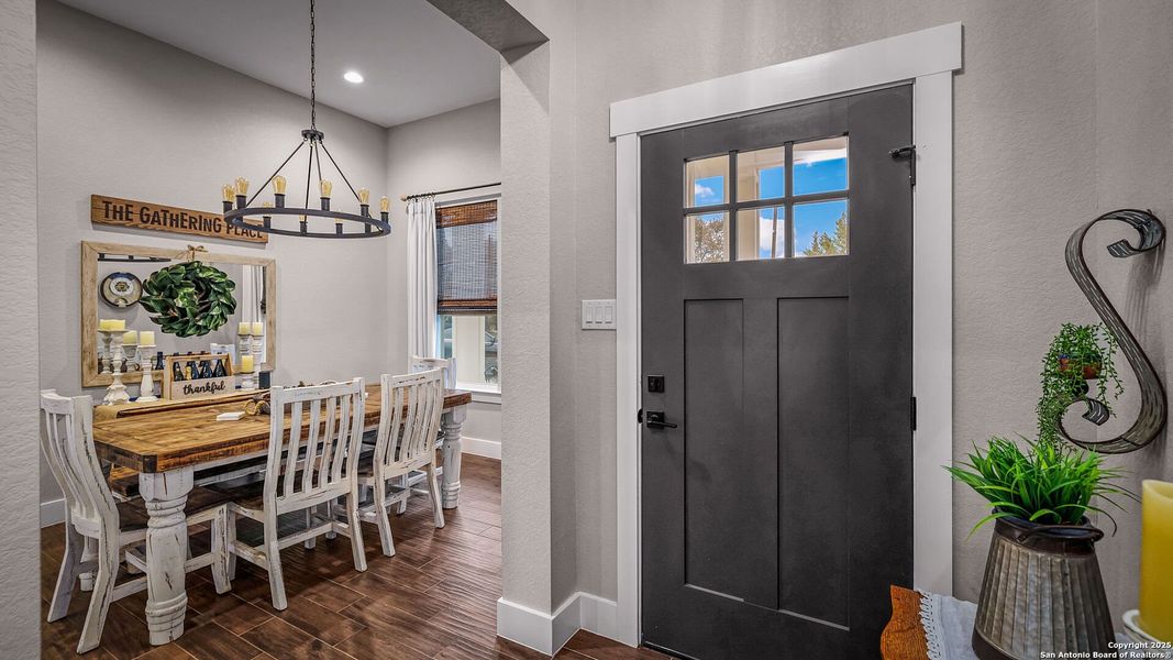 Furnished interior view inside a new home in , Spring Branch (Image 17).