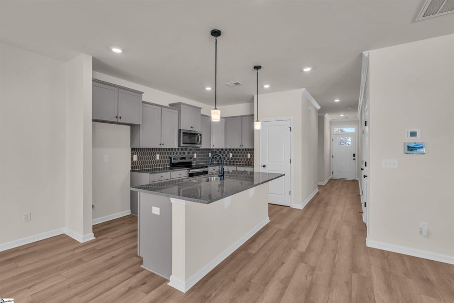 Furnished interior view inside a new home in Halton Oaks, Spartanburg (Image 7).