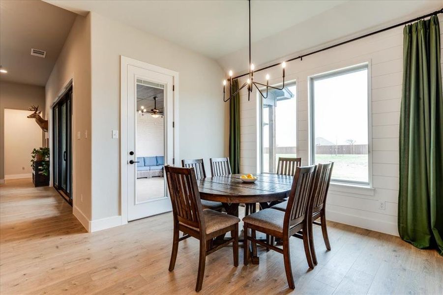 Furnished interior view inside a new home in , Godley (Image 14).