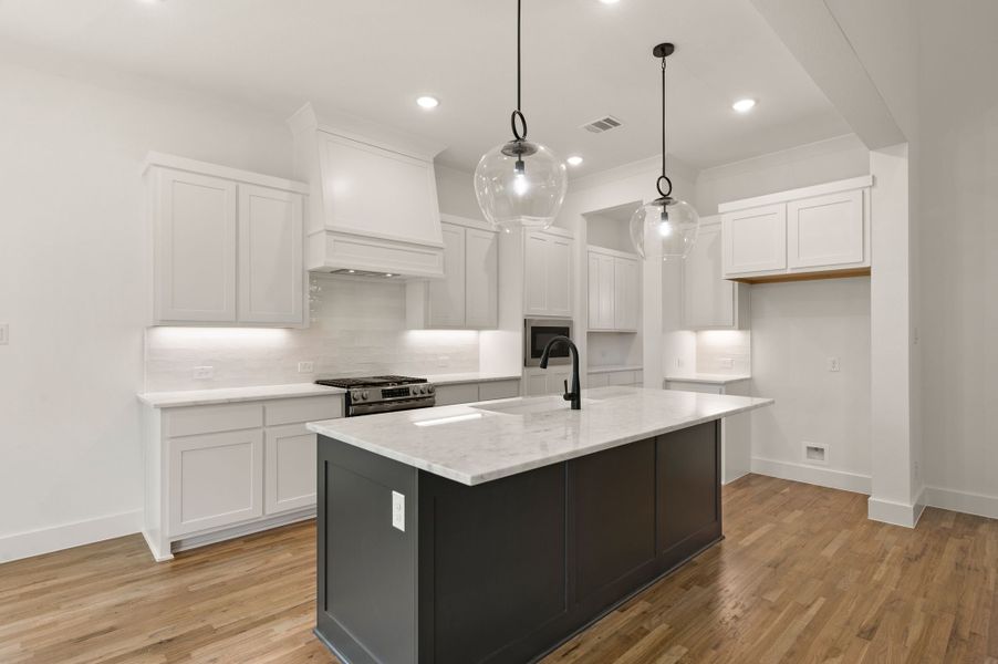 Representative furnished interior of a home built from the Ashley by Our Country Homes in Parks of Aledo, Aledo (Image 35).