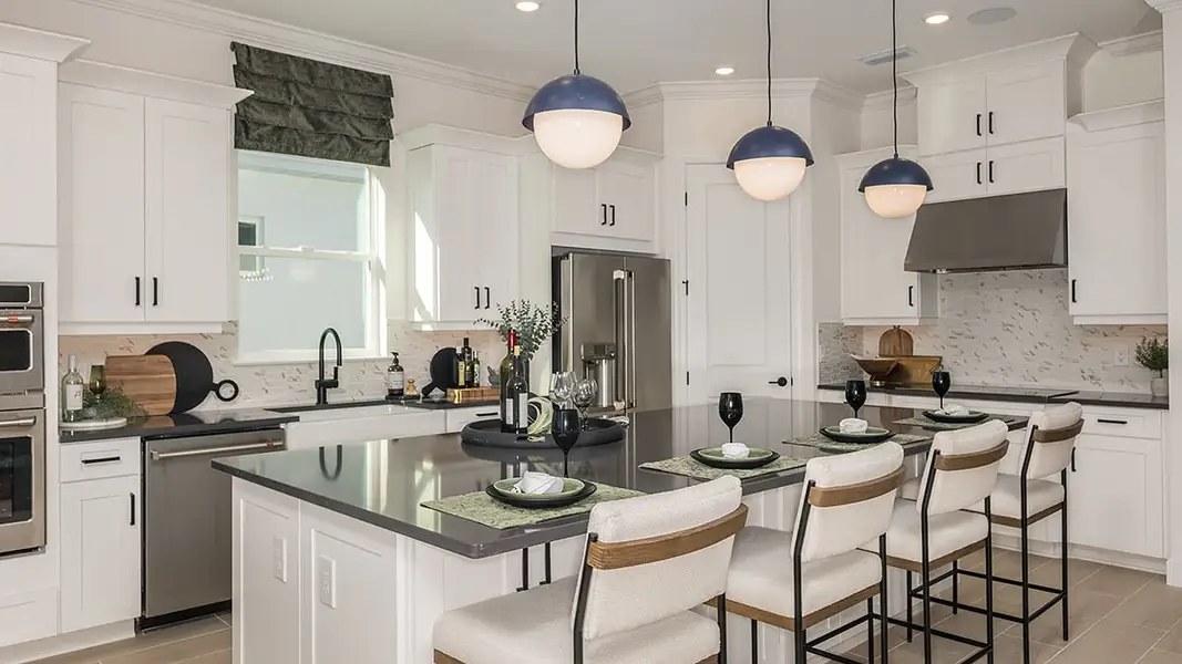 Representative furnished interior of a home built from the Pallazio II by Taylor Morrison in Westview Community Group Page, Kissimmee (Image 5).