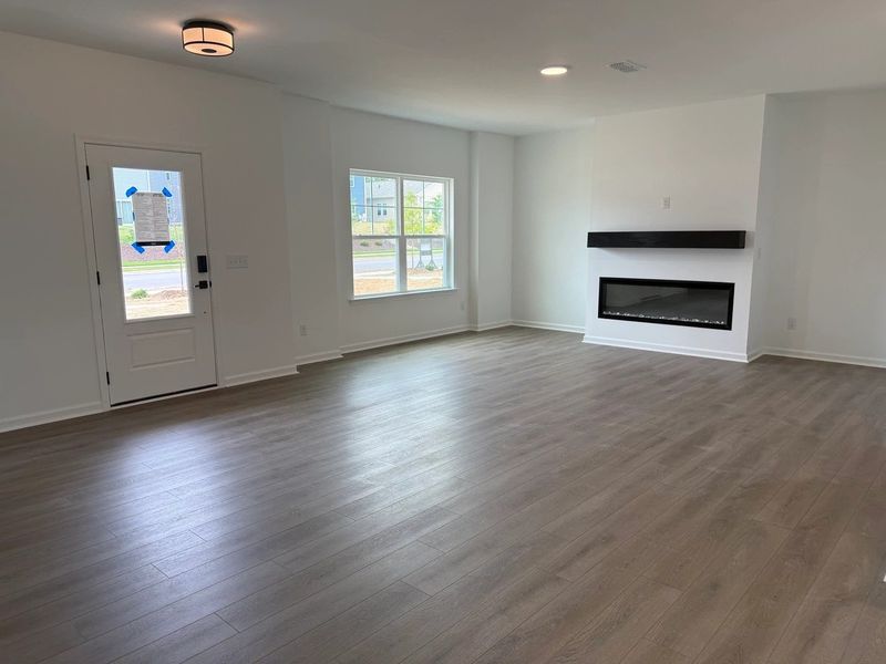 Spacious, unfurnished interior of a new home in The Point, Rolesville (Image 15).