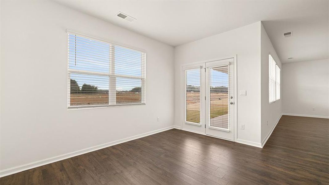 Spacious, unfurnished interior of a new home in Preserve at Dove Creek, Statham (Image 24).