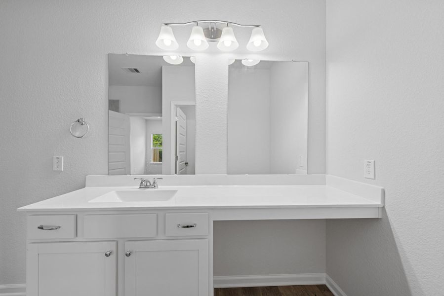 The Pearson- Primary Bathroom with Dual Vanities The Pearson- Primary Bathroom with Dual Vanities