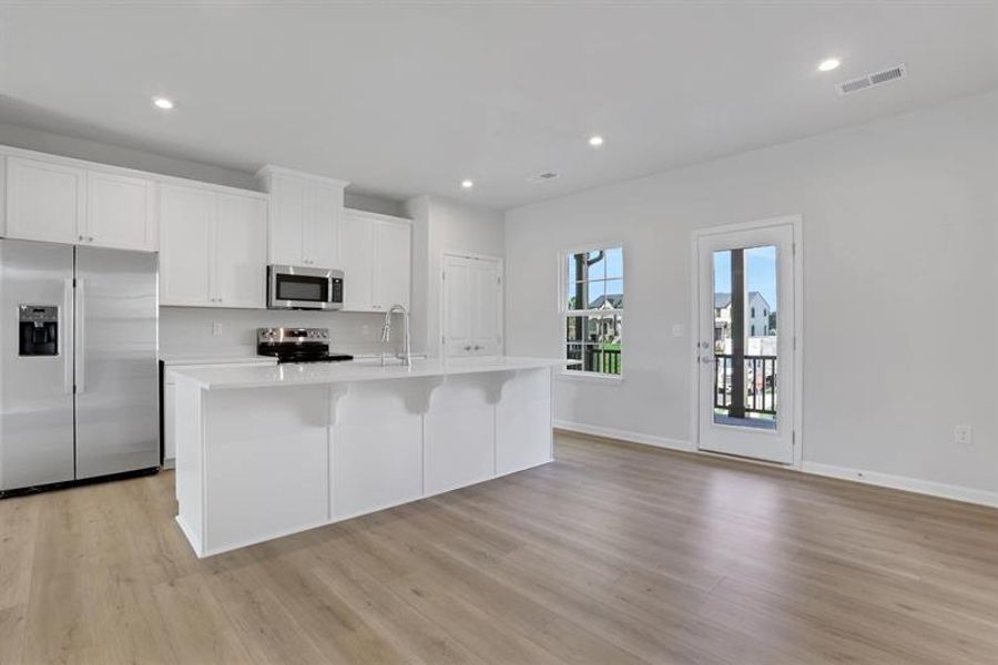 Furnished interior view inside a new home in Alexander Towns, Lawrenceville (Image 3).