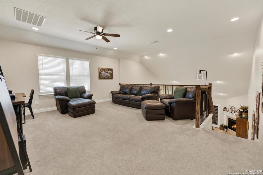Furnished interior view inside a new home in , New Braunfels (Image 30).