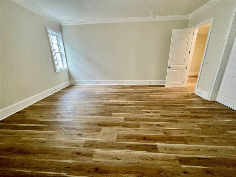 Spacious, unfurnished interior of a new home in , Atlanta (Image 26). Spacious, unfurnished interior of a new home in , Atlanta (Image 26).