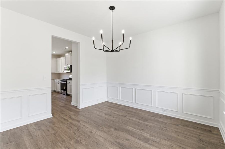 Spacious, unfurnished interior of a new home in The Overlook at Factory Shoals, Mableton (Image 32).