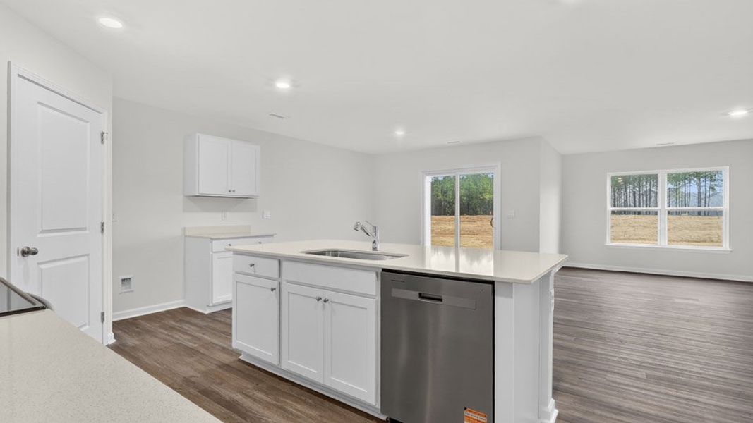 Furnished interior view inside a new home in Wilson's Ridge, Wilson's Mills (Image 6).